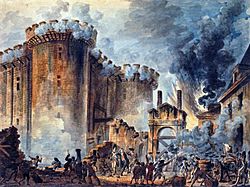 Toma de la Bastilla, 14 de julio de 1789.