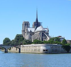 La Catedral de Notre-Dame de París.
